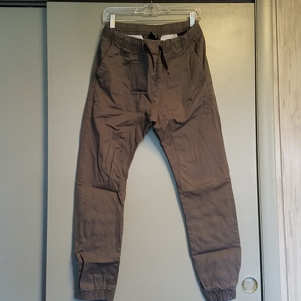 Grey flex joggers